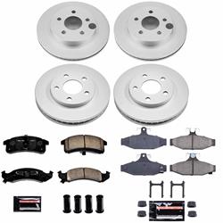 PowerStop Z23 Daily Driver Evolution Coated Brake Upgrade Kits for 1994-1997 CAMARO, FIREBIRD - CPK1535-23