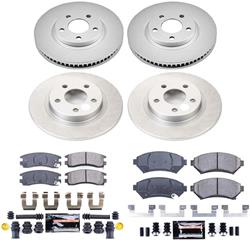 PowerStop Z23 Daily Driver Evolution Coated Brake Upgrade Kits for 2000-2005 DEVILLE, 2003-2005 PARK AVENUE - CPK1545-23