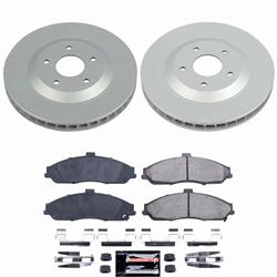 PowerStop Z23 Daily Driver Evolution Coated Brake Upgrade Kits for 1997-2004 CORVETTE, 2004-2009 XLR - CPK1559-23