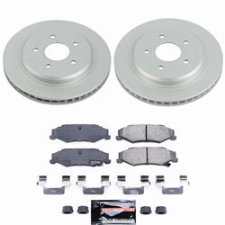 PowerStop Z23 Daily Driver Evolution Coated Brake Upgrade Kits for 1997-2013 CORVETTE, 2004-2009 XLR - CPK1563-23