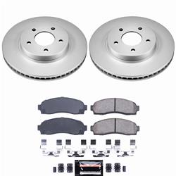 PowerStop Z23 Daily Driver Evolution Coated Brake Upgrade Kits for 2005-2006 EQUINOX, 2006 TORRENT, 2002-2007 VUE - CPK1576-23