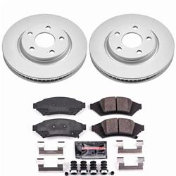 PowerStop Z23 Daily Driver Evolution Coated Brake Upgrade Kits for 2004 GRAND PRIX - CPK1586-23