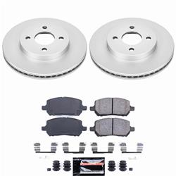 PowerStop Z23 Daily Driver Evolution Coated Brake Upgrade Kits for 2005-2010 COBALT, 2007-2009 G5, 2003-2007 ION - CPK1604-23