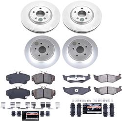PowerStop Z23 Daily Driver Evolution Coated Brake Upgrade Kits for 2003-2005 NEON, 2003-2009 PT CRUISER - CPK1708-23