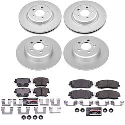 PowerStop Z23 Daily Driver Evolution Coated Brake Upgrade Kits CPK1715-23