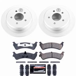 PowerStop Z23 Daily Driver Evolution Coated Brake Upgrade Kits for 1995-2001 EXPLORER, 1997-2001 MOUNTAINEER, 1998-2002 RANGER - CPK1858-23