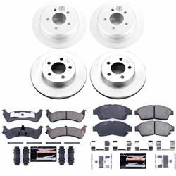 PowerStop Z23 Daily Driver Evolution Coated Brake Upgrade Kits for 1995-2001 EXPLORER, 1998-2001 MOUNTAINEER - CPK1861-23