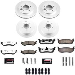 PowerStop Z36 Truck and Tow Evolution Coated Brake Upgrade Kits CPK1870-36