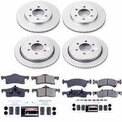 PowerStop Z23 Daily Driver Evolution Coated Brake Upgrade Kits for 2002-2006 EXPEDITION, 2003-2006 NAVIGATOR - CPK1934-23