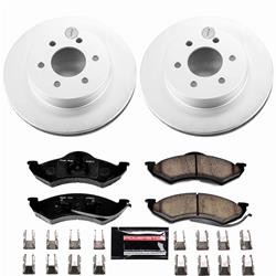 PowerStop Z23 Daily Driver Evolution Coated Brake Upgrade Kits for 1999 DAKOTA, 1998-1999 DURANGO - CPK2138-23