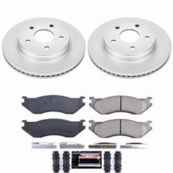 PowerStop Z23 Daily Driver Evolution Coated Brake Upgrade Kits for 2003-2005 RAM 1500 - CPK2167-23