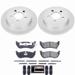 PowerStop Z23 Daily Driver Evolution Coated Brake Upgrade Kits for 2003-2007 LIBERTY, 2003-2006 WRANGLER - CPK2197-23