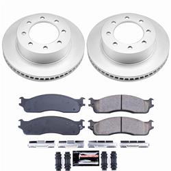PowerStop Z23 Daily Driver Evolution Coated Brake Upgrade Kits for 2003-2008 RAM 3500, RAM 2500, 2006-2008 RAM 1500 - CPK2203-23