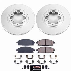 PowerStop Z23 Daily Driver Evolution Coated Brake Upgrade Kits for 1998-2004 PATHFINDER, 1997-2003 QX4 - CPK2279-23