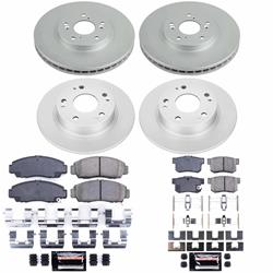 PowerStop Z23 Daily Driver Evolution Coated Brake Upgrade Kits for 2003-2007 ACCORD, 2004-2008 TSX - CPK2297-23