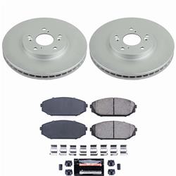 PowerStop Z23 Daily Driver Evolution Coated Brake Upgrade Kits for 2001-2002 MDX, 1999-2004 ODYSSEY - CPK2299-23