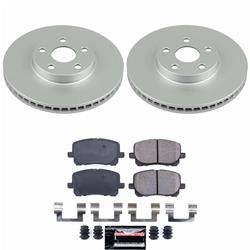 PowerStop Z23 Daily Driver Evolution Coated Brake Upgrade Kits for 2003-2008 COROLLA, MATRIX, VIBE - CPK2316-23