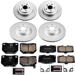 PowerStop Z23 Daily Driver Evolution Coated Brake Upgrade Kits for 2006-2007 IMPREZA - CPK2368-23