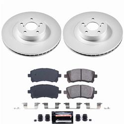 PowerStop Z23 Daily Driver Evolution Coated Brake Upgrade Kits for 2002 IMPREZA, 2001 LEGACY, 2001-2002 OUTBACK - CPK2369-23