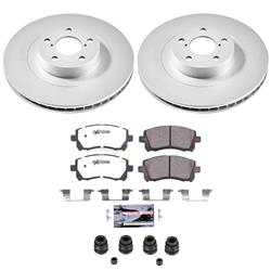 PowerStop - Brake Rotor and Pad Combos for 2002 IMPREZA, 2001 LEGACY, 2001-2002 OUTBACK - CPK2369-26