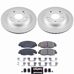 PowerStop Z23 Daily Driver Evolution Coated Brake Upgrade Kits for 2006-2011 CIVIC - CPK2384-23