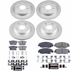 PowerStop Z23 Daily Driver Evolution Coated Brake Upgrade Kits for 2006-2011 CIVIC - CPK2385-23