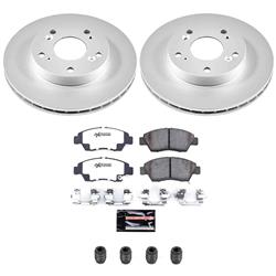 PowerStop - Brake Rotor and Pad Combos for 2004-2005 CIVIC, 2002-2006 RSX - CPK2386-26