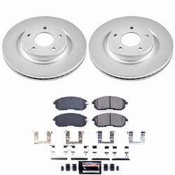 PowerStop Z23 Daily Driver Evolution Coated Brake Upgrade Kits for 2007-2013 ALTIMA - CPK241-23