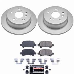 PowerStop Z23 Daily Driver Evolution Coated Brake Upgrade Kits for 2005-2007 AVALON, 2002-2006 CAMRY, 2004-2008 SOLARA - CPK2417-23