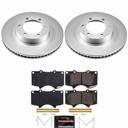 PowerStop Z23 Daily Driver Evolution Coated Brake Upgrade Kits for 2003-2009 4RUNNER, GX470 - CPK2421-23