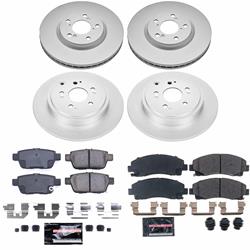 PowerStop Z23 Daily Driver Evolution Coated Brake Upgrade Kits for 2006-2011 RIDGELINE - CPK2430-23