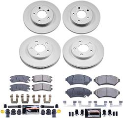 PowerStop Z23 Daily Driver Evolution Coated Brake Upgrade Kits for 2000-2005 BONNEVILLE, LESABRE - CPK2556-23