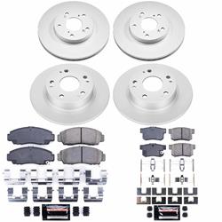 PowerStop Z23 Daily Driver Evolution Coated Brake Upgrade Kits for 2003-2007 ACCORD - CPK2557-23