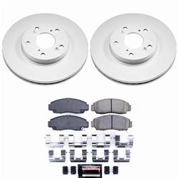PowerStop Z23 Daily Driver Evolution Coated Brake Upgrade Kits for 2003-2007 ACCORD - CPK2558-23
