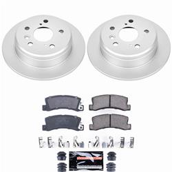 PowerStop Z23 Daily Driver Evolution Coated Brake Upgrade Kits for 1992-1999 CAMRY, 1997-1999 ES300, 1999 SOLARA - CPK2565-23