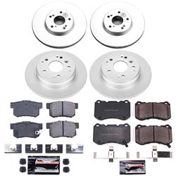 PowerStop Z23 Daily Driver Evolution Coated Brake Upgrade Kits for 2004-2008 TL - CPK2718-23