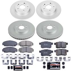 PowerStop Z23 Daily Driver Evolution Coated Brake Upgrade Kits for 2008-2010 ACCORD, 2009-2010 TSX - CPK2742-23