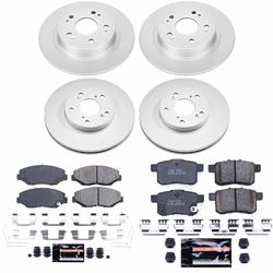 PowerStop Z23 Daily Driver Evolution Coated Brake Upgrade Kits for 2008-2010 ACCORD - CPK2744-23