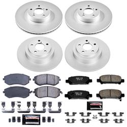 PowerStop Z23 Daily Driver Evolution Coated Brake Upgrade Kits for 2004-2006 BAJA - CPK2748-23