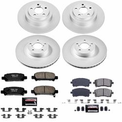 PowerStop Z23 Daily Driver Evolution Coated Brake Upgrade Kits for 2001 LEGACY, 2001-2002 OUTBACK - CPK2752-23