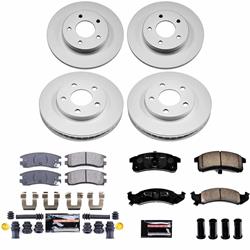 PowerStop Z23 Daily Driver Evolution Coated Brake Upgrade Kits for 1995-1996 AURORA, RIVIERA - CPK2761-23