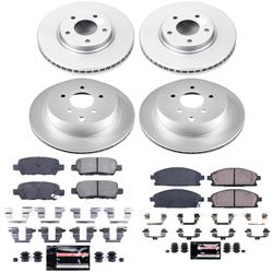 PowerStop Z23 Daily Driver Evolution Coated Brake Upgrade Kits for 2004-2009 QUEST - CPK2766-23