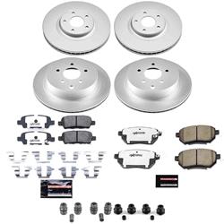 PowerStop - Brake Rotor and Pad Combos for 2003-2005 FX35, FX45, 2003-2011 MURANO - CPK2767-26