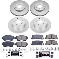 PowerStop Z23 Daily Driver Evolution Coated Brake Upgrade Kits for 1992-1996 CAMRY, ES300 - CPK2776-23