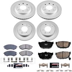 PowerStop Z23 Daily Driver Evolution Coated Brake Upgrade Kits for 1998-2006 ELANTRA, 1999-2001 TIBURON - CPK2778-23