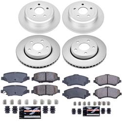 PowerStop Z23 Daily Driver Evolution Coated Brake Upgrade Kits for 2007-2017 WRANGLER, 2018 WRANGLER JK - CPK2798-23