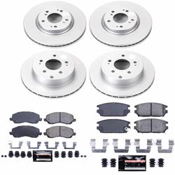 PowerStop Z23 Daily Driver Evolution Coated Brake Upgrade Kits for 2006-2012 ECLIPSE, 2007-2009 GALANT - CPK2809-23