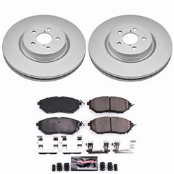 PowerStop Z23 Daily Driver Evolution Coated Brake Upgrade Kits for 2014-2018 FORESTER, 2005-2014 LEGACY, 2010-2014 OUTBACK - CPK285-23