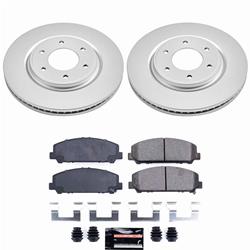 PowerStop Z23 Daily Driver Evolution Coated Brake Upgrade Kits for 2008-2010 TITAN, QX56, 2007-2011 ARMADA - CPK2961-23