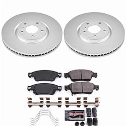 PowerStop Z23 Daily Driver Evolution Coated Brake Upgrade Kits for 2007-2008 G35, 2008-2013 G37, 2014-2015 Q60 - CPK3022-23